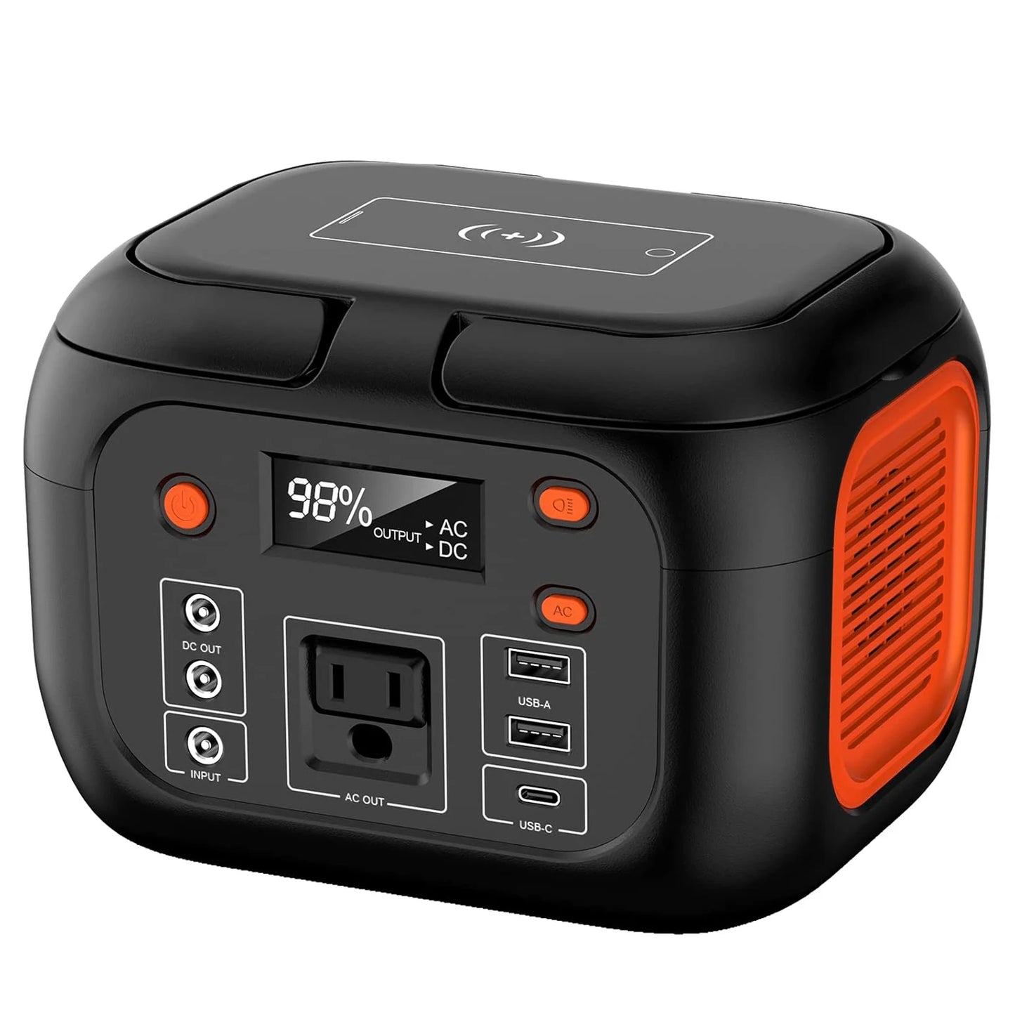 Solar Generator Portable Power Station w/ AC Outlets