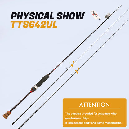 Carbon Casting Fishing Lure Rod