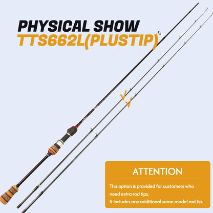 Carbon Casting Fishing Lure Rod