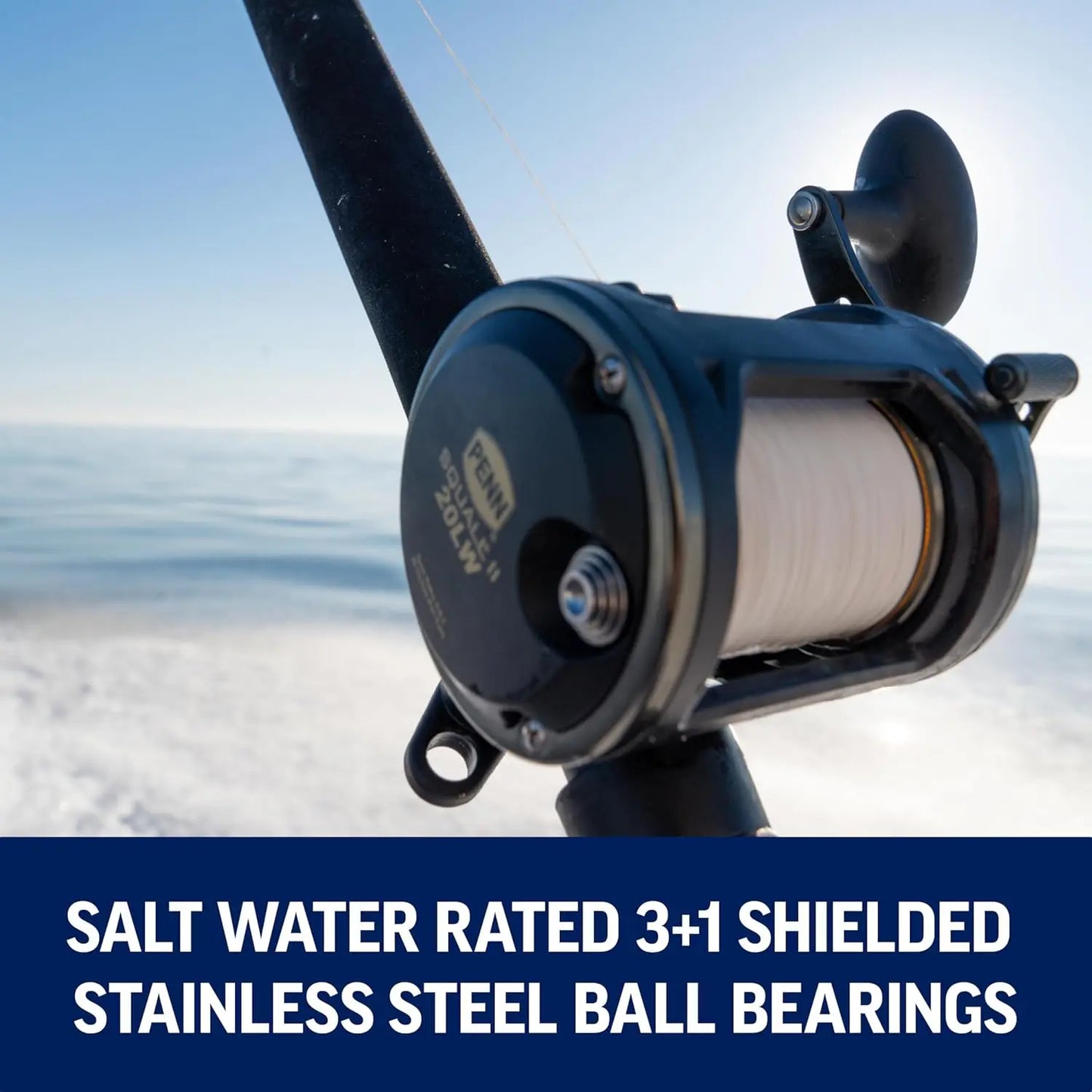 6'6" Saltwater Fishing Rod and Reel Combo