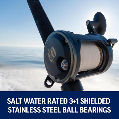 6'6" Saltwater Fishing Rod and Reel Combo