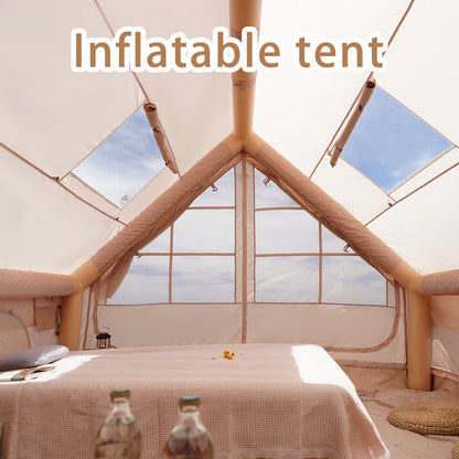 4-8 Person Inflatable Quick-Setup Camping Tent