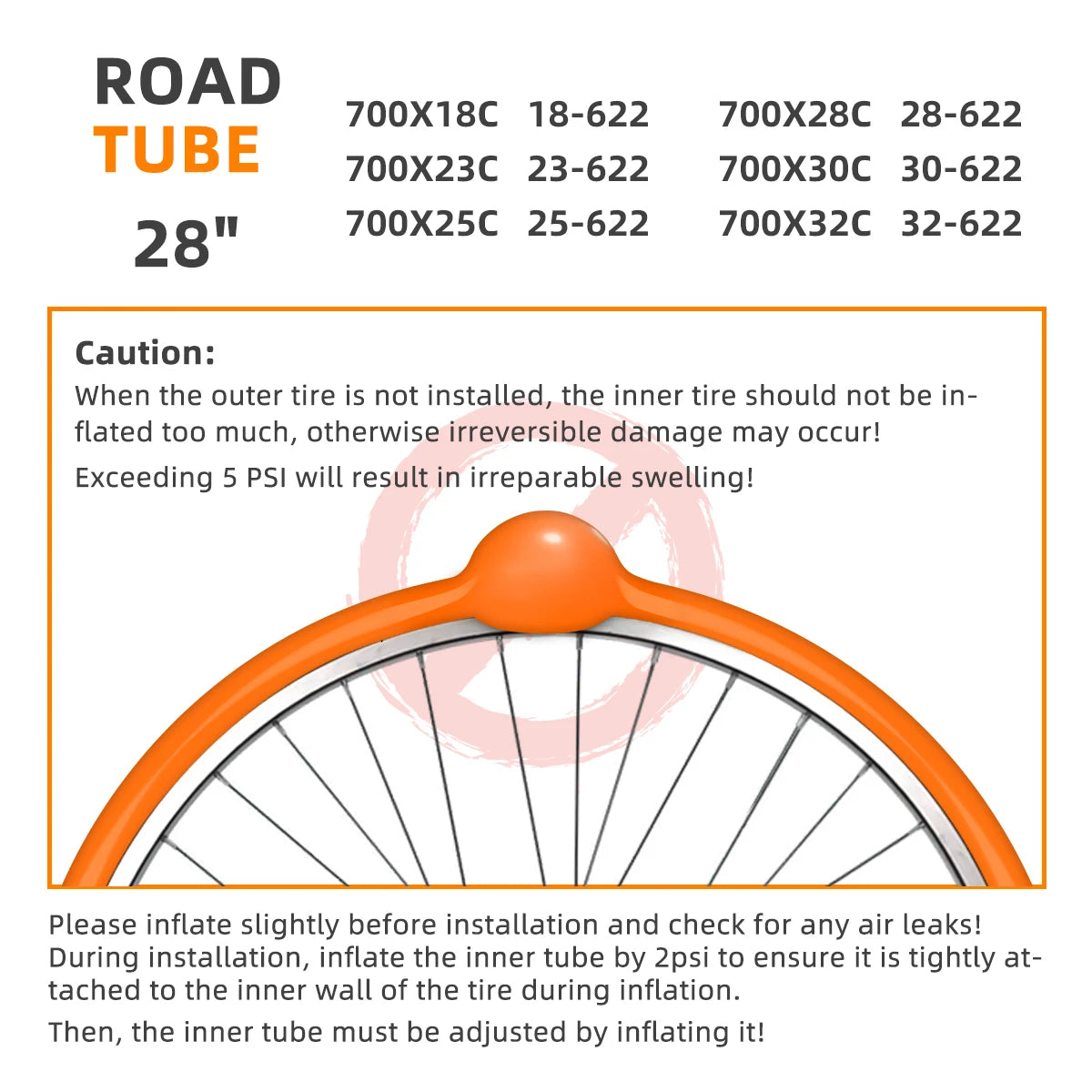 Ultralight TPU Bike Inner Tube Valve Cycling