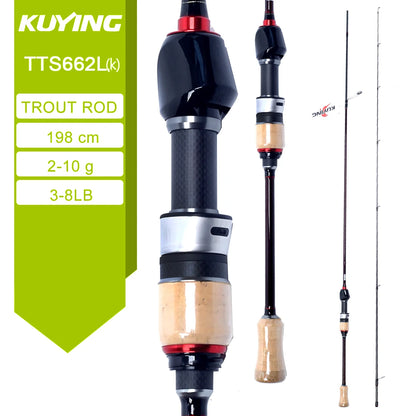Carbon Casting Fishing Lure Rod