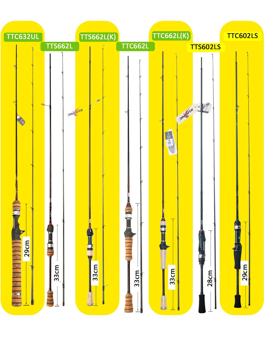 Carbon Casting Fishing Lure Rod