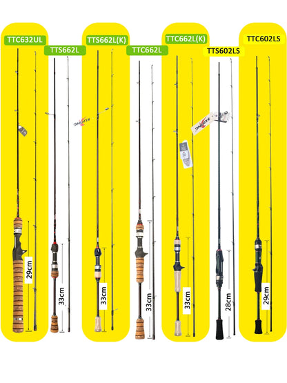Carbon Casting Fishing Lure Rod
