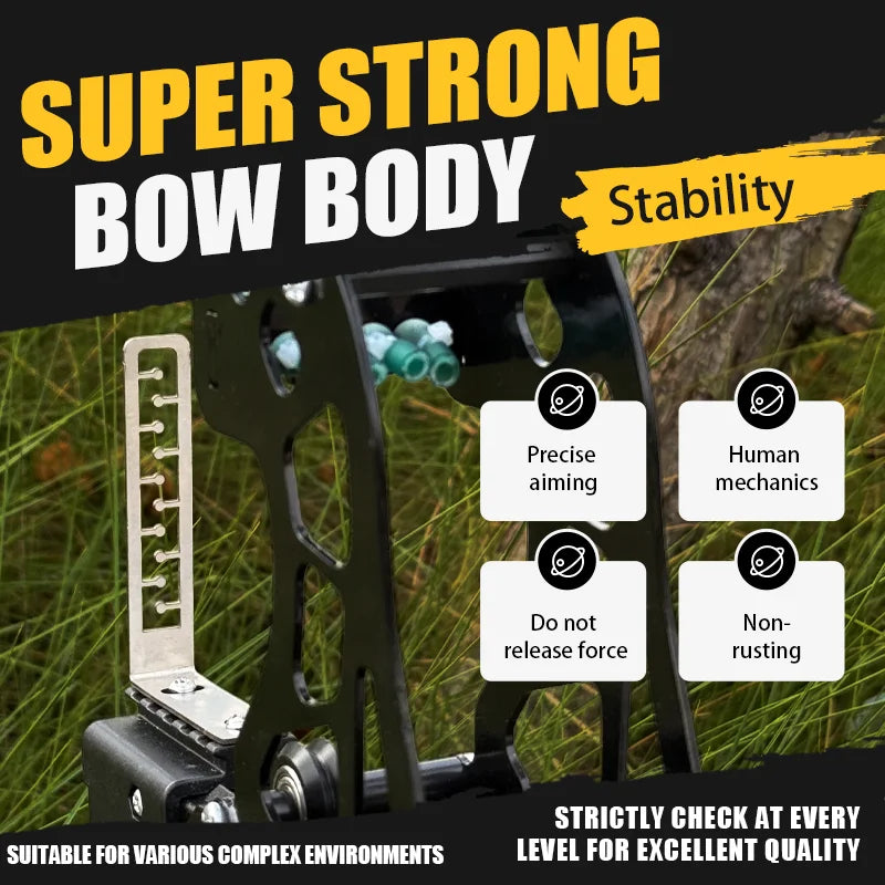 All-metal Compound Bow
