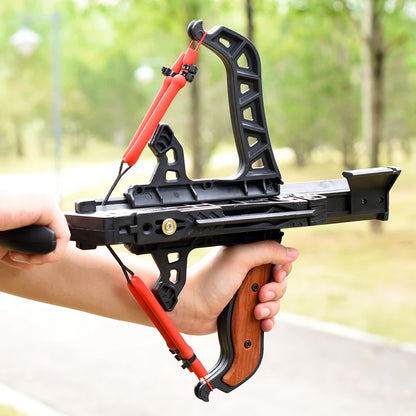 7-shot Archery & Steel Ball Dual-Purpose Elastic Shooting Compound Bow