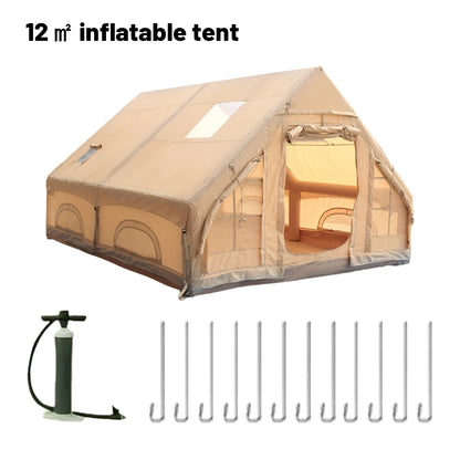 4-8 Person Inflatable Quick-Setup Camping Tent