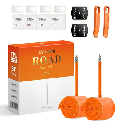 Ultralight TPU Bike Inner Tube Valve Cycling