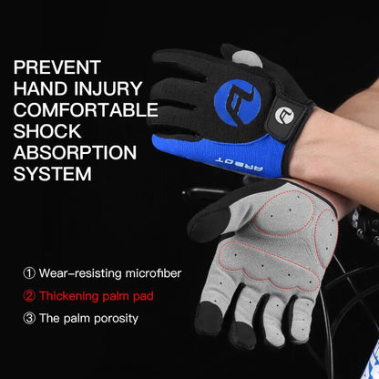 Full Finger BMX Mountain Bike Gloves with Touchscreen