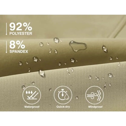 Men's Fleece Waterproof Lined Hiking  Pants