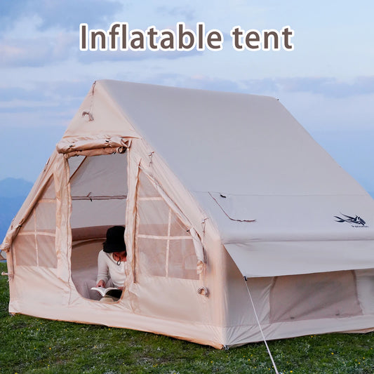 4-8 Person Inflatable Quick-Setup Camping Tent