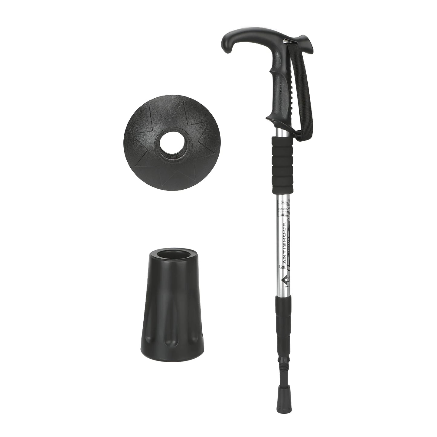 54-110cm Mountaineering Telescopic Walking Stick