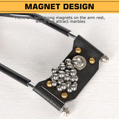 Professional Competitive High Velocity Slingshot with Folding Wrist Support
