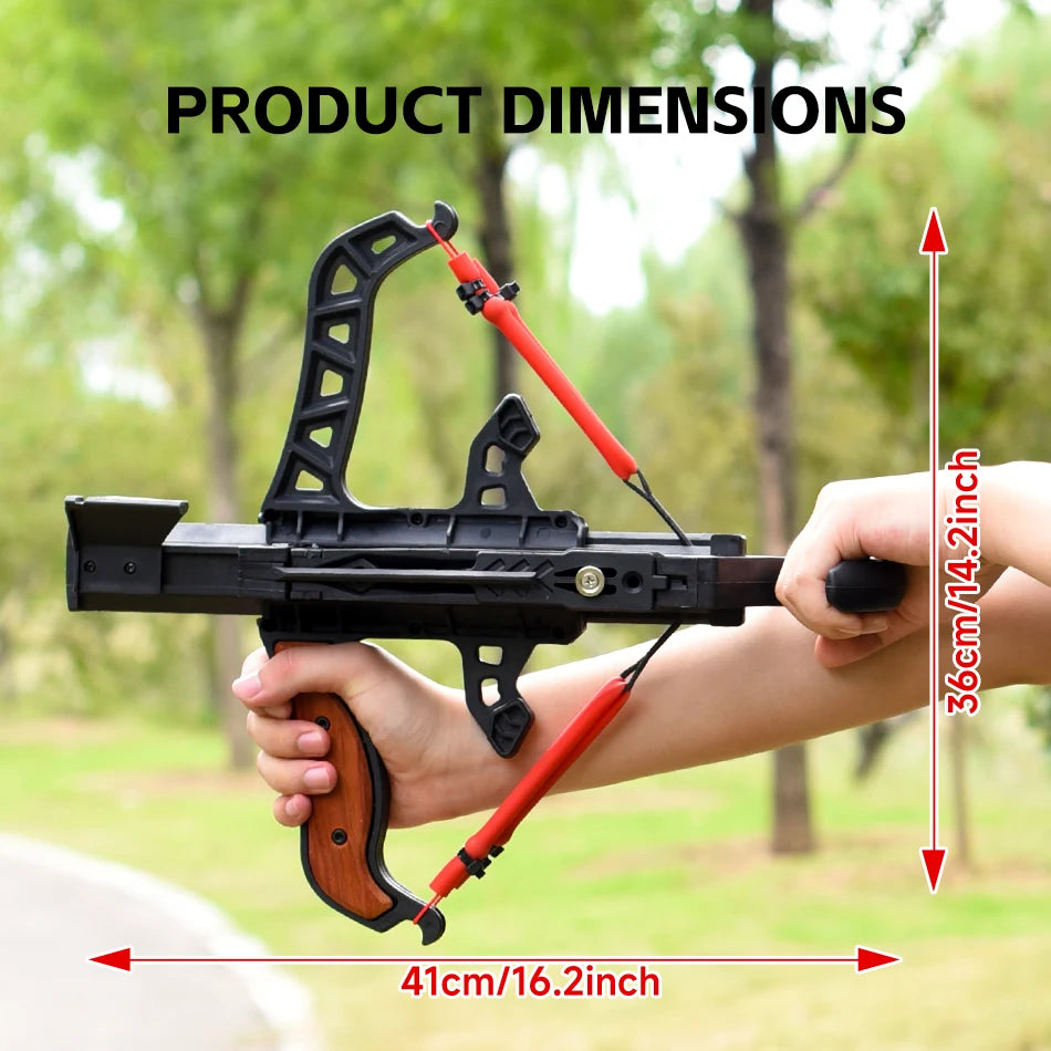 7-shot Archery & Steel Ball Dual-Purpose Elastic Shooting Compound Bow