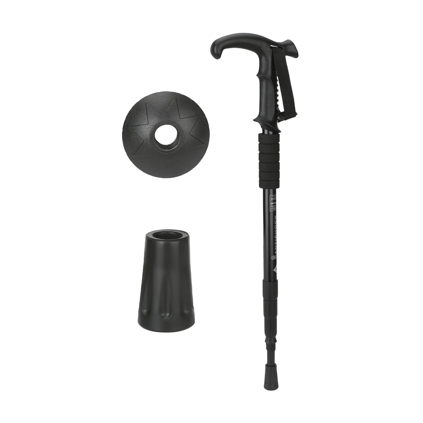 54-110cm Mountaineering Telescopic Walking Stick