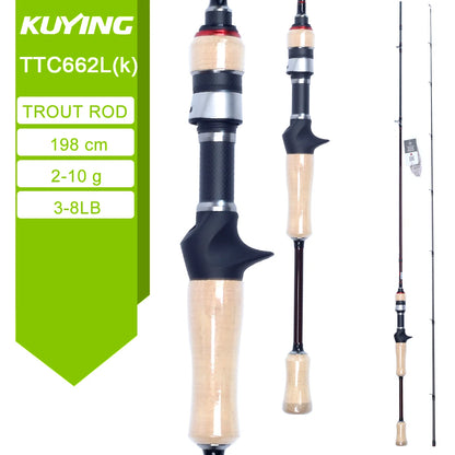 Carbon Casting Fishing Lure Rod