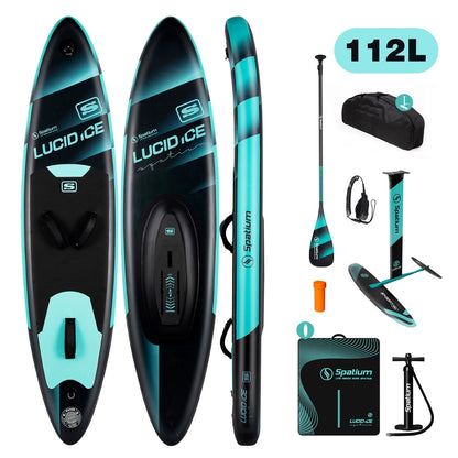 Unpowered Inflatable Downwind Versatile Surfing Board