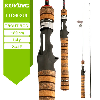 Carbon Casting Fishing Lure Rod