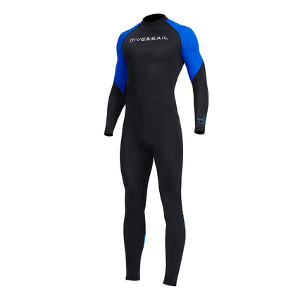 Men Diving Skin Clothes Cold Proof Sunscreen Snorkeling Surfing Swimsuit with Zipper Elastic Anti-scratch Water Sports Equipment