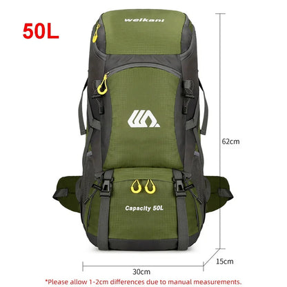 50L Waterproof Travel Backpack