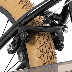 Freestyle Kids BMX for Beginner-Level Riders w/ 2 Pegs